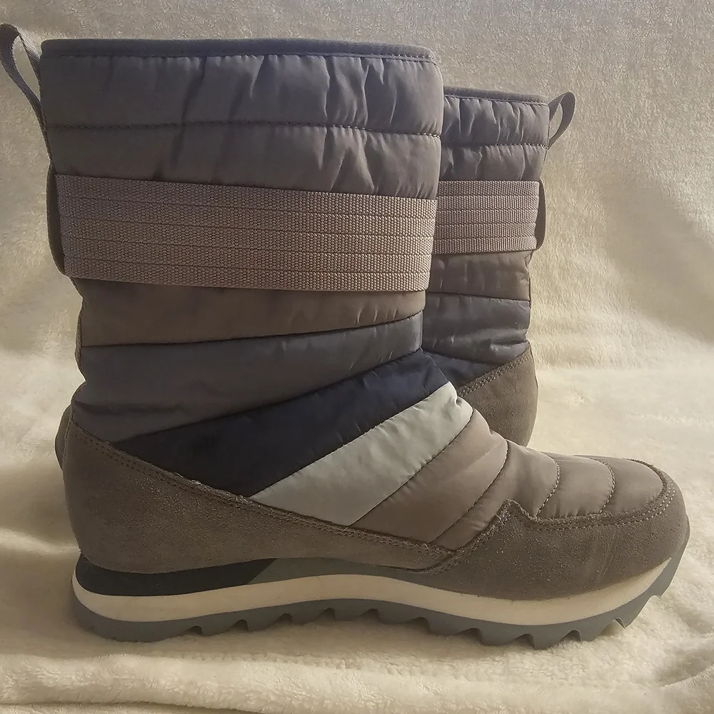 MERRELL WOMENS APLINE TALL STRAP POLAR WATERPROOF BOOTS - Picture 7 of 8